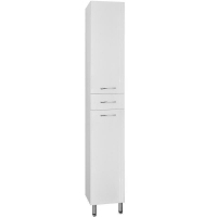 Шкаф пенал Style Line Эко Стандарт 36 с бельевой корзиной Белый глянец, купить, цена, заказать, магазин, доставка, скидка, промокод, купить, цена, заказать, магазин, доставка, скидка, промокод