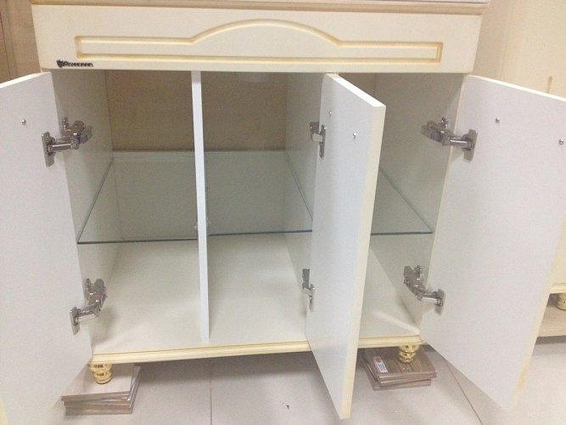 Тумба под раковину Bellezza Аллегро Люкс 80 4637513000355 Бежевая патина Золото, купить, цена, заказать, магазин, доставка, скидка, промокод, купить, цена, заказать, магазин, доставка, скидка, промокод