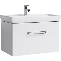 Тумба под раковину Aqwella Нео 80 NEO01081 подвесная Белая, купить, цена, заказать, магазин, доставка, скидка, промокод, купить, цена, заказать, магазин, доставка, скидка, промокод