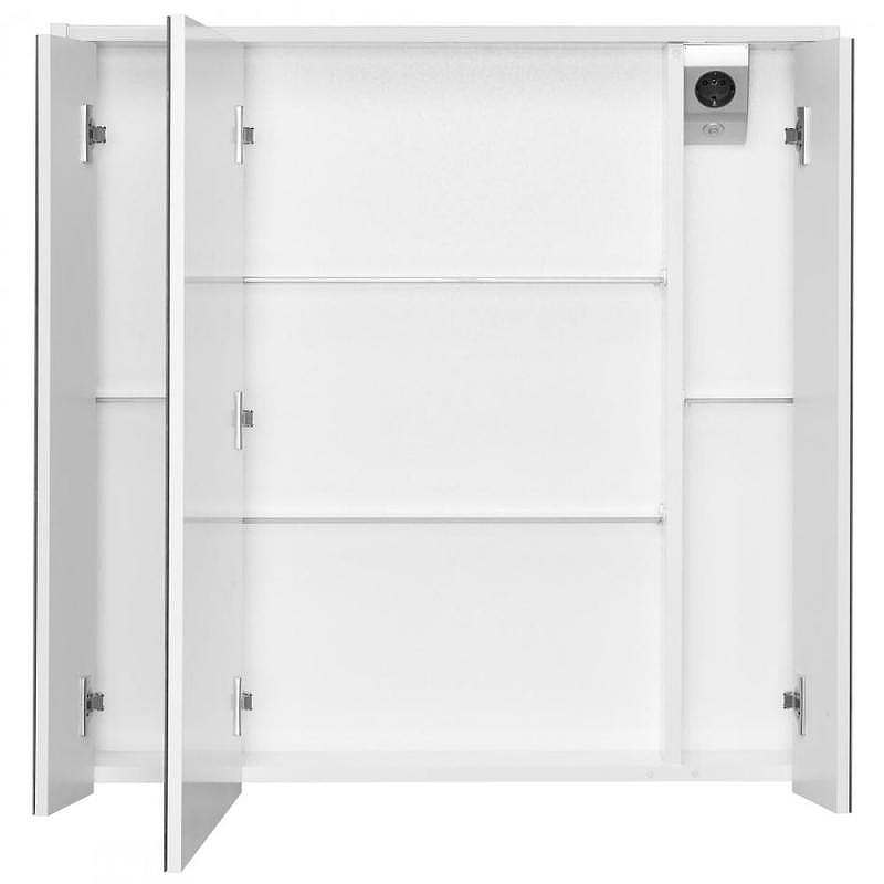 Зеркальный шкаф Roca Ronda 80 ZRU9303009 с подсветкой Бетон Белый матовый, купить, цена, заказать, магазин, доставка, скидка, промокод, купить, цена, заказать, магазин, доставка, скидка, промокод