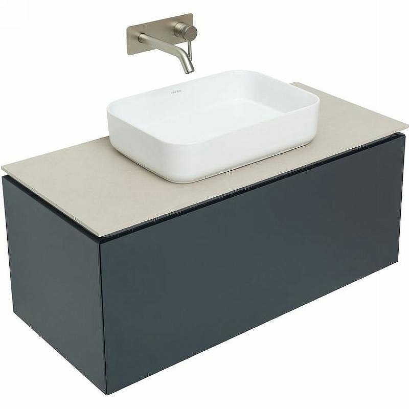 Тумба под раковину Allen Brau Infinity 100 1.21004.AM подвесная Антрацит матовый, купить, цена, заказать, магазин, доставка, скидка, промокод, купить, цена, заказать, магазин, доставка, скидка, промокод