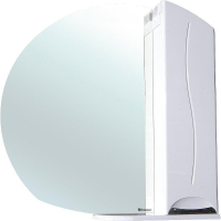 Зеркало со шкафом Bellezza Глория 85 R Белое, купить, цена, заказать, магазин, доставка, скидка, промокод, купить, цена, заказать, магазин, доставка, скидка, промокод