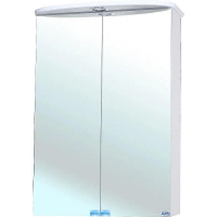 Зеркальный шкаф Bellezza Мимоза 50 с подсветкой Белый, купить, цена, заказать, магазин, доставка, скидка, промокод, купить, цена, заказать, магазин, доставка, скидка, промокод