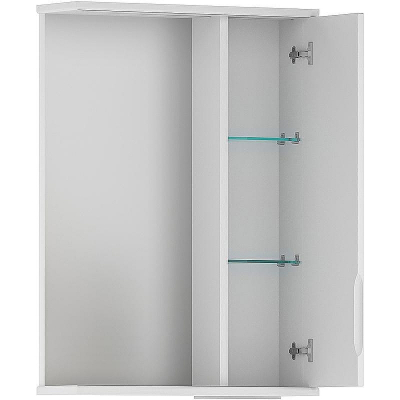 Зеркало со шкафом Volna Adel 50 R zsADEL50.R-01 с подсветкой Белое