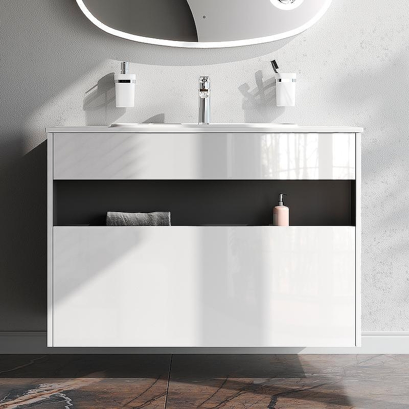 Тумба под раковину AM.PM Func 100 M8FFUX1001WG подвесная Белая глянцевая, купить, цена, заказать, магазин, доставка, скидка, промокод, купить, цена, заказать, магазин, доставка, скидка, промокод