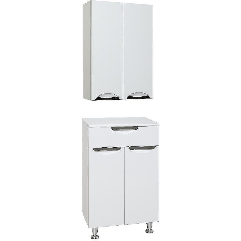 Тумба Runo Барселона 50 УТ000002342 Белая, купить, цена, заказать, магазин, доставка, скидка, промокод, купить, цена, заказать, магазин, доставка, скидка, промокод