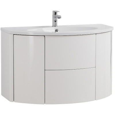 Тумба под раковину Cezares Eden 90 55146 подвесная Bianco Lucido