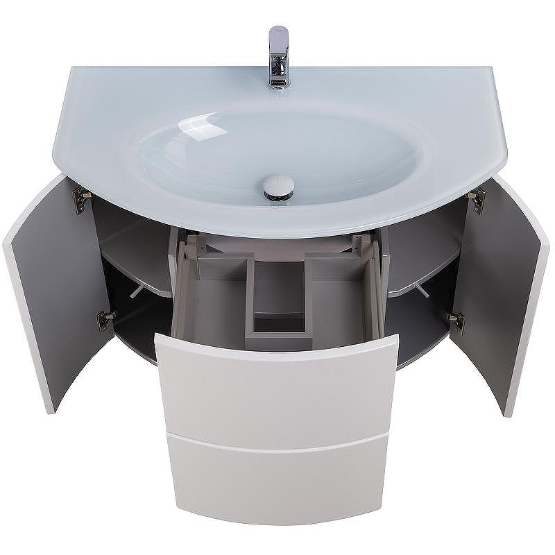 Тумба под раковину Cezares Eden 90 55146 подвесная Bianco Lucido, купить, цена, заказать, магазин, доставка, скидка, промокод, купить, цена, заказать, магазин, доставка, скидка, промокод