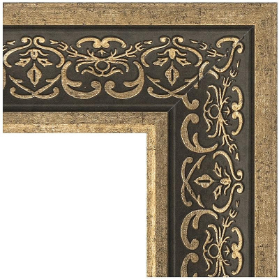 Зеркало Evoform Definite 103х83 BY 3288 в багетной раме - Вензель серебряный 101