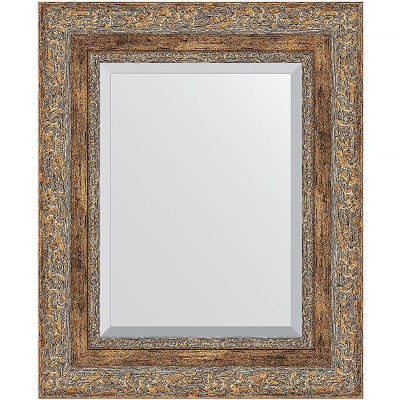 Зеркало Evoform Exclusive 55х45 BY 3358 с фацетом в багетной раме - Виньетка античная бронза 85