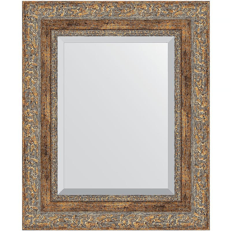 Зеркало Evoform Exclusive 55х45 BY 3358 с фацетом в багетной раме - Виньетка античная бронза 85, купить, цена, заказать, магазин, доставка, скидка, промокод, купить, цена, заказать, магазин, доставка, скидка, промокод