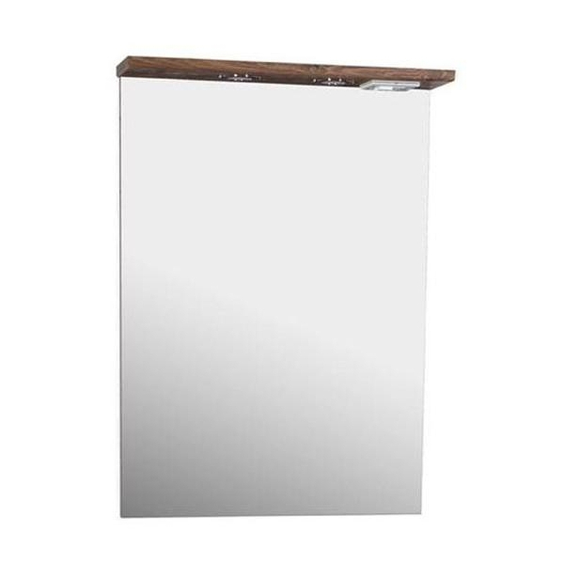 Зеркало АСБ-мебель Коста 60 11484 с подсветкой Светлый орех, купить, цена, заказать, магазин, доставка, скидка, промокод, купить, цена, заказать, магазин, доставка, скидка, промокод