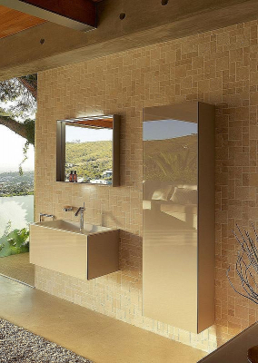 Шкаф пенал Keuco Plan 48 32930 180001 подвесной Кашемир