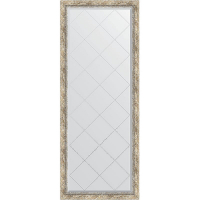 Зеркало Evoform Exclusive-G Floor 198х78 BY 6304 с гравировкой в багетной раме - Прованс с плетением 70, купить, цена, заказать, магазин, доставка, скидка, промокод, купить, цена, заказать, магазин, доставка, скидка, промокод