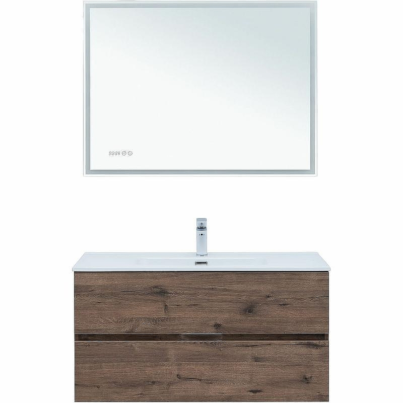 Тумба под раковину Aquanet Алвита New 100 334188 подвесная Дуб веллингтон табак, купить, цена, заказать, магазин, доставка, скидка, промокод, купить, цена, заказать, магазин, доставка, скидка, промокод