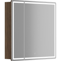 Зеркальный шкаф Sancos Mirror 80 MI80ECH с подсветкой Дуб чарльстон, купить, цена, заказать, магазин, доставка, скидка, промокод, купить, цена, заказать, магазин, доставка, скидка, промокод
