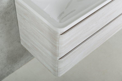Тумба под раковину BelBagno ACQUA-1000-2C-SO-RVB подвесная Rovere Vintage Bianco