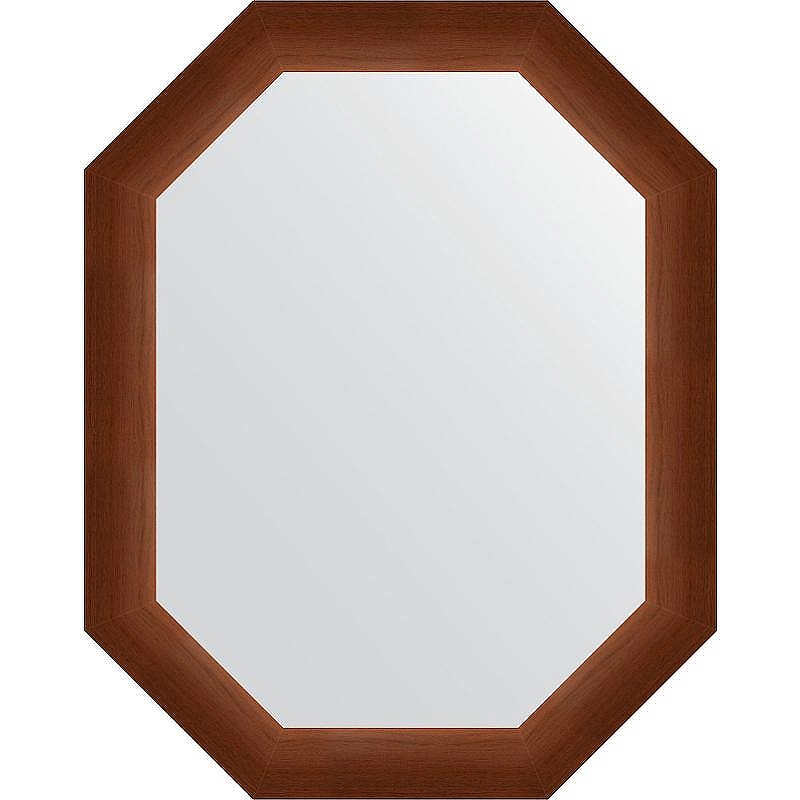 Зеркало Evoform Octagon 57x72 BY 7074 в багетной раме - Орех 65, купить, цена, заказать, магазин, доставка, скидка, промокод, купить, цена, заказать, магазин, доставка, скидка, промокод
