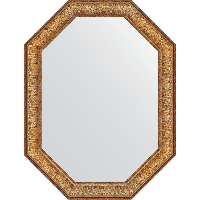 Зеркало Evoform Octagon 58x73 BY 7130 в багетной раме - Медный эльдорадо 73