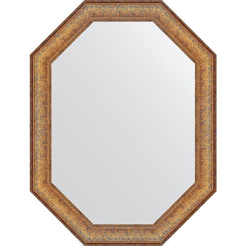 Зеркало Evoform Octagon 58x73 BY 7130 в багетной раме - Медный эльдорадо 73, купить, цена, заказать, магазин, доставка, скидка, промокод, купить, цена, заказать, магазин, доставка, скидка, промокод