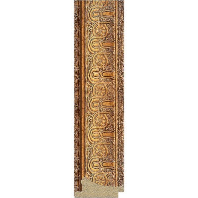 Зеркало Evoform Octagon 58x73 BY 7130 в багетной раме - Медный эльдорадо 73