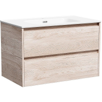 Тумба под раковину Sancos Libra 80 LB80EG подвесная Дуб галифакс натуральный, купить, цена, заказать, магазин, доставка, скидка, промокод, купить, цена, заказать, магазин, доставка, скидка, промокод