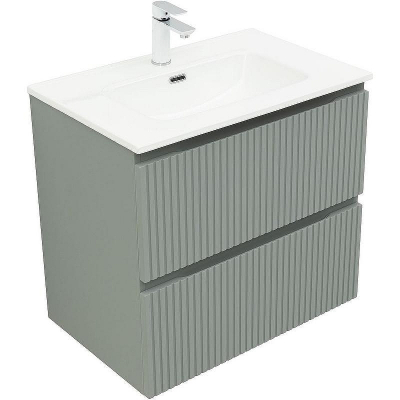Тумба под раковину Aquanet Джейн 70 335433 подвесная Мисти грин