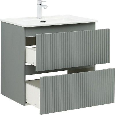 Тумба под раковину Aquanet Джейн 70 335433 подвесная Мисти грин