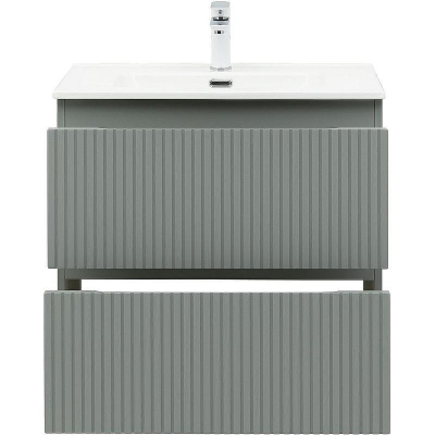 Тумба под раковину Aquanet Джейн 70 335433 подвесная Мисти грин