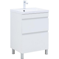 Тумба под раковину Aquanet Нота New 58 344141 Белый глянец, купить, цена, заказать, магазин, доставка, скидка, промокод, купить, цена, заказать, магазин, доставка, скидка, промокод