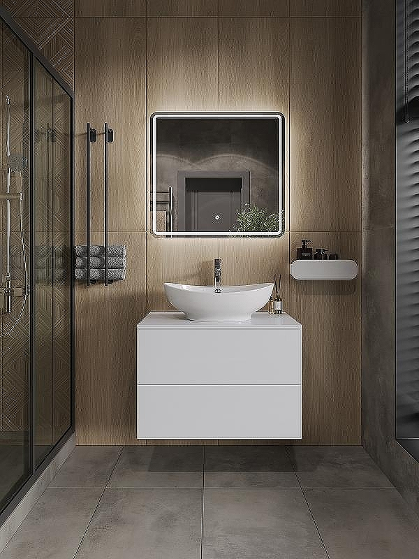 Зеркало Orange Nature 75 ON-75ZE с подсветкой с сенсорным выключателем, купить, цена, заказать, магазин, доставка, скидка, промокод, купить, цена, заказать, магазин, доставка, скидка, промокод