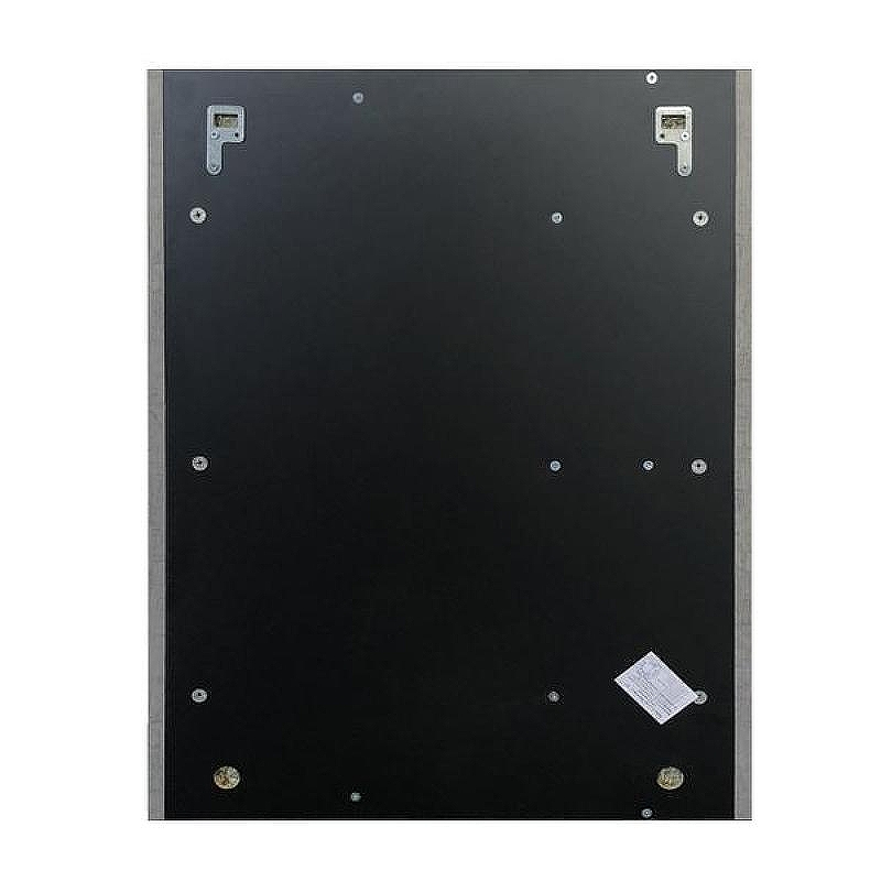 Зеркальный шкаф Comforty Франкфурт 60 00-00004331 Бетон светлый Черное матовое, купить, цена, заказать, магазин, доставка, скидка, промокод, купить, цена, заказать, магазин, доставка, скидка, промокод