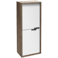 Шкаф пенал Jacob Delafon Vivienne 40 EB1587-E52-F30 подвесной Белый сатин Дуб табак, купить, цена, заказать, магазин, доставка, скидка, промокод, купить, цена, заказать, магазин, доставка, скидка, промокод