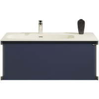 Тумба с раковиной Black&White Universe U945.800 80 945800 подвесная Dark Blue, купить, цена, заказать, магазин, доставка, скидка, промокод, купить, цена, заказать, магазин, доставка, скидка, промокод