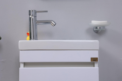 Тумба под раковину Alcora Compact 40 31116 подвесная цвет Белый