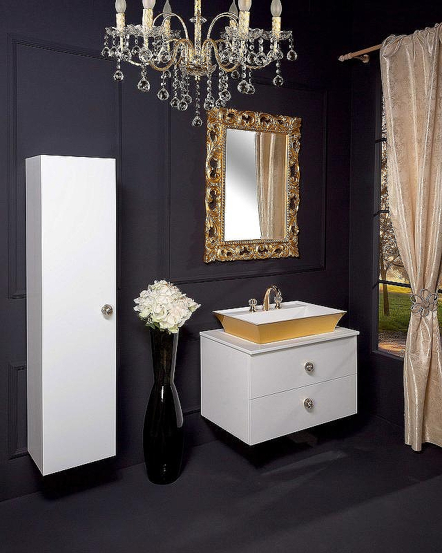 Тумба под раковину Boheme Armadi Art NeoArt 80 831-080-WH подвесная White, купить, цена, заказать, магазин, доставка, скидка, промокод, купить, цена, заказать, магазин, доставка, скидка, промокод