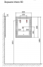 Зеркало Laparet Intero 60 Int.03.60/BuL с подсветкой с сенсорным выключателем, купить, цена, заказать, магазин, доставка, скидка, промокод, купить, цена, заказать, магазин, доставка, скидка, промокод