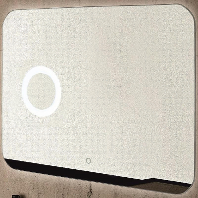 Зеркало Relisan Pandora 800х600 Гл000024327 с подсветкой с сенсорным выключателем и увеличением