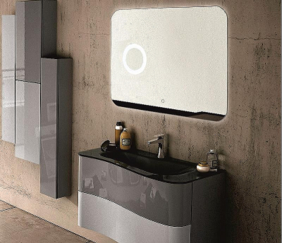 Зеркало Relisan Pandora 800х600 Гл000024327 с подсветкой с сенсорным выключателем и увеличением