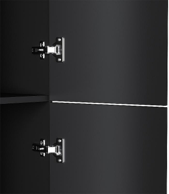 Шкаф пенал AM.PM Gem 30 R M90CHR0306BM подвесной Черный матовый