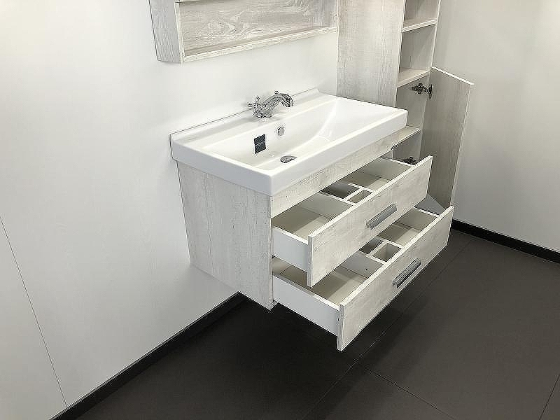 Тумба с раковиной Comforty Никосия 80 00004138839 подвесная Дуб белый, купить, цена, заказать, магазин, доставка, скидка, промокод, купить, цена, заказать, магазин, доставка, скидка, промокод