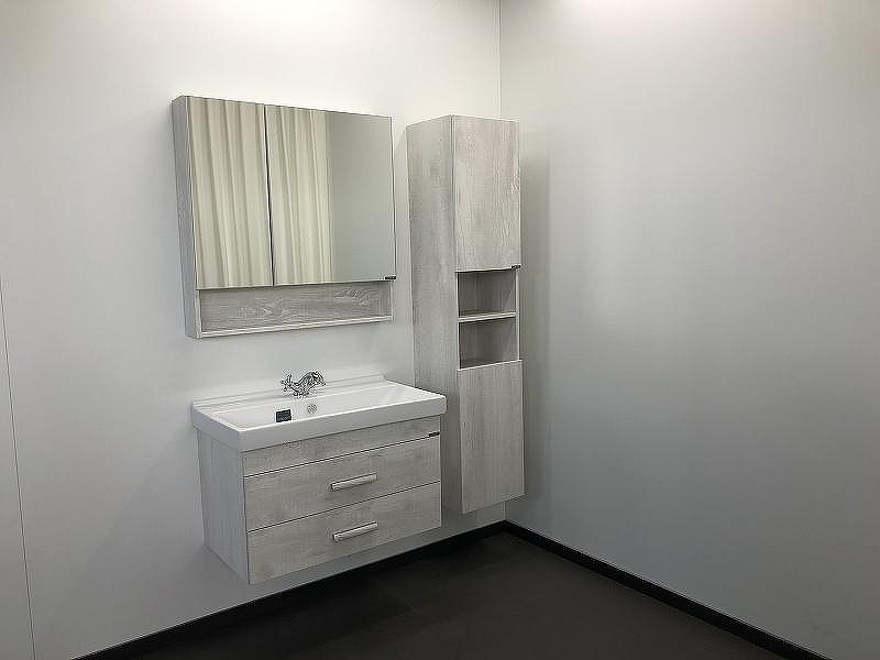 Тумба с раковиной Comforty Никосия 80 00004138839 подвесная Дуб белый, купить, цена, заказать, магазин, доставка, скидка, промокод, купить, цена, заказать, магазин, доставка, скидка, промокод