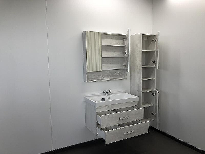 Тумба с раковиной Comforty Никосия 80 00004138839 подвесная Дуб белый, купить, цена, заказать, магазин, доставка, скидка, промокод, купить, цена, заказать, магазин, доставка, скидка, промокод