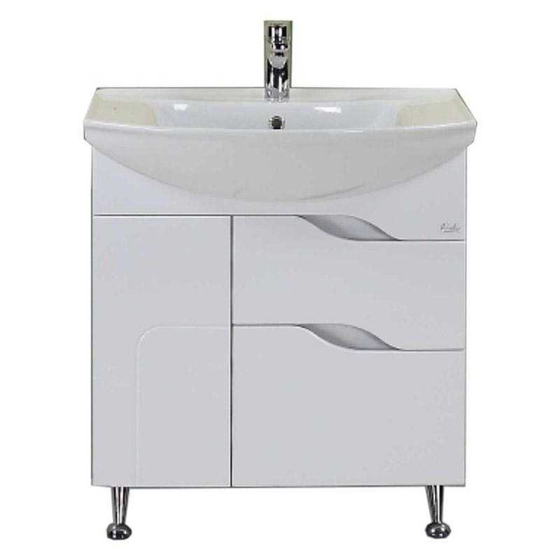 Тумба под раковину Onika Веронэлла 75 Белая, купить, цена, заказать, магазин, доставка, скидка, промокод, купить, цена, заказать, магазин, доставка, скидка, промокод