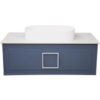 Тумба под раковину La Fenice Cubo 100 FNC-01-CUB-BG-100 подвесная Синяя матовая, купить, цена, заказать, магазин, доставка, скидка, промокод, купить, цена, заказать, магазин, доставка, скидка, промокод