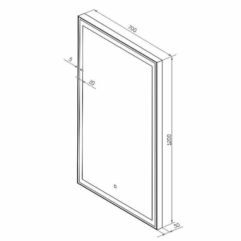 Зеркало Континент Strong 700х1200 ЗЛП507 с подсветкой Серебро с сенсорным выключателем, купить, цена, заказать, магазин, доставка, скидка, промокод, купить, цена, заказать, магазин, доставка, скидка, промокод