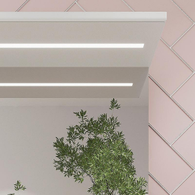 Зеркало со шкафом Volna Adel 50 L zsADEL50.L-01 с подсветкой Белое