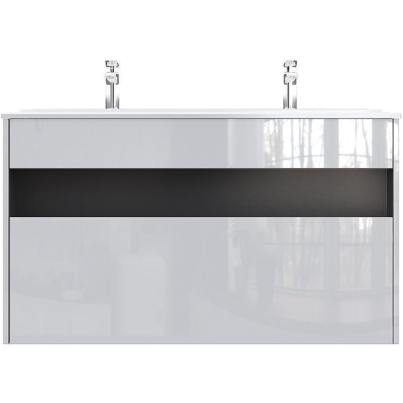 Тумба под раковину AM.PM Func 120 M8FFUX1201WG подвесная Белая глянцевая, купить, цена, заказать, магазин, доставка, скидка, промокод, купить, цена, заказать, магазин, доставка, скидка, промокод