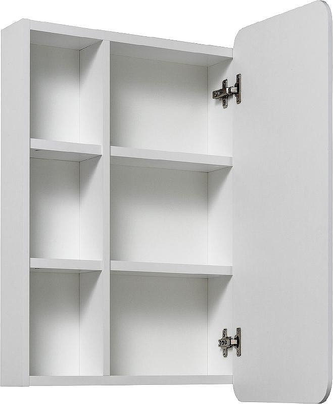 Зеркальный шкаф Runo Капри 55 УТ000003786 Белый, купить, цена, заказать, магазин, доставка, скидка, промокод, купить, цена, заказать, магазин, доставка, скидка, промокод