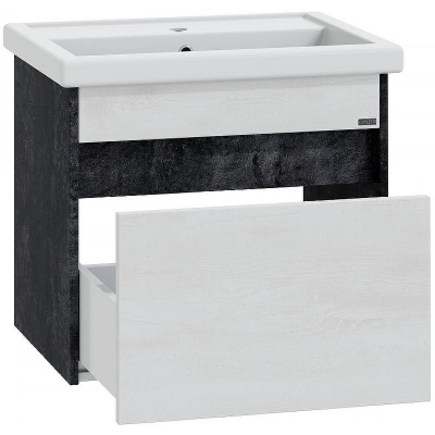 Тумба под раковину СанТа Мира 60 700353 подвесная Светлое дерево